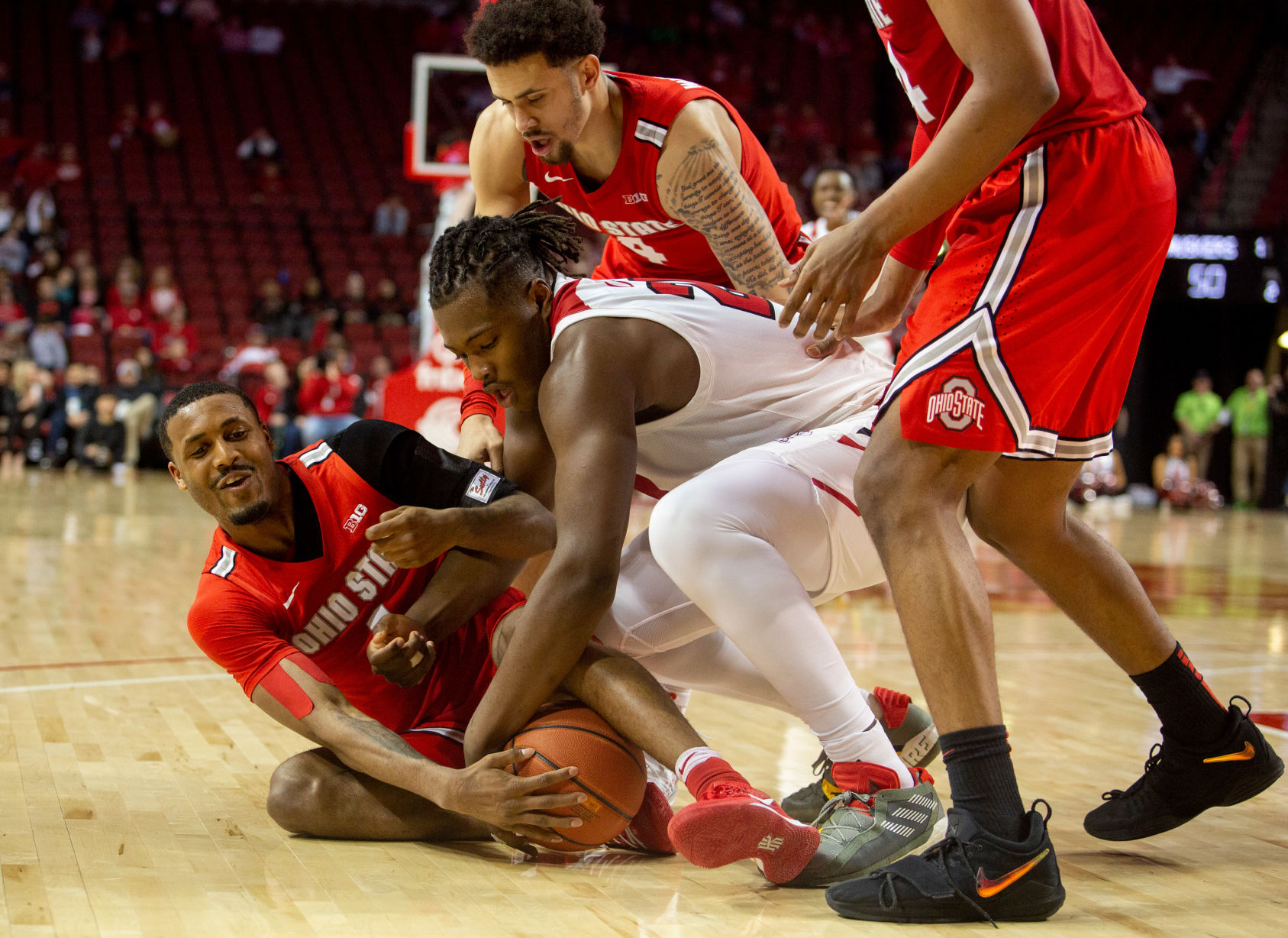 Nebraska Basketball vs. Ohio State Photo No. 10